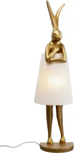 Golvlampa Rabbit Guld/Vit, 150cm