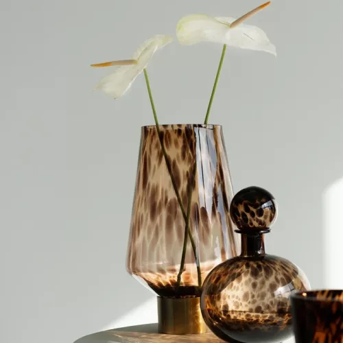 Vas Karamellglas 41 cm