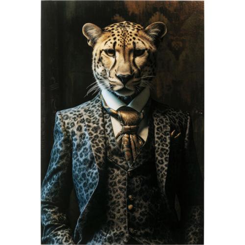 Glastavla Sir Leo, 100x150cm