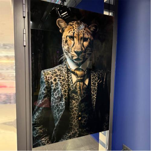 Glastavla Sir Leo, 100x150cm