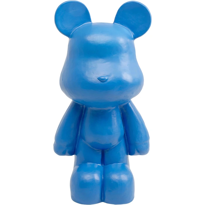 Dekorationsfigur Bear blå 101 cm