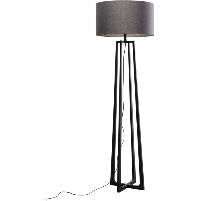 Golvlampa Timon svart 160 cm