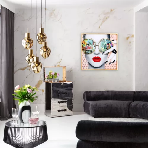 Tavla Times Square View 80x80 cm
