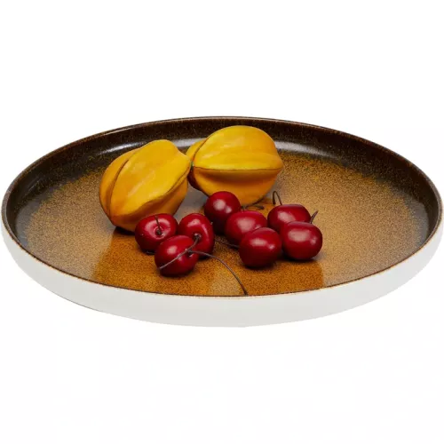 Tallrik Colorino Brun Ø30cm, 2-pack