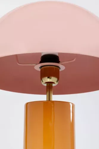 Bordslampa Jill - Rosa/Orange, 51cm
