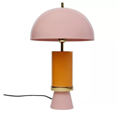 Bordslampa Jill - Rosa/Orange, 51cm