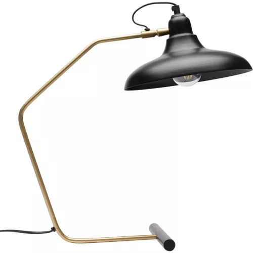 Bordslampa Doro, svart 49 cm