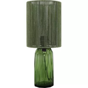 Bordslampa Tråd & Glas - Grön, 42cm