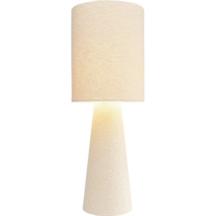 Bordslampa Marleen - Beige/Bouclé, 60cm