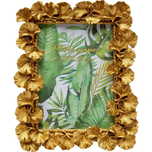 Fotoram Ginkgo Leaf guld 20x24 cm