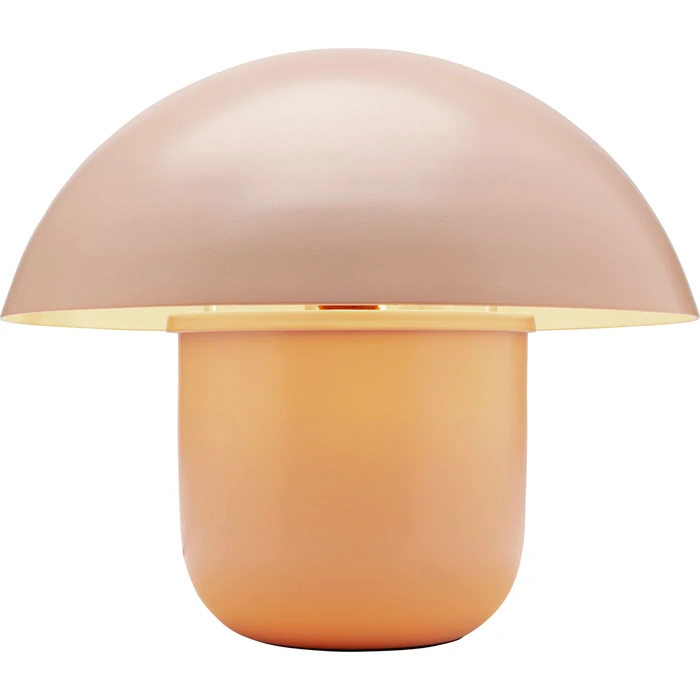Bordslampa Mushroom persika 27 cm