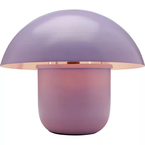 Bordslampa Mushroom lila, 27 cm
