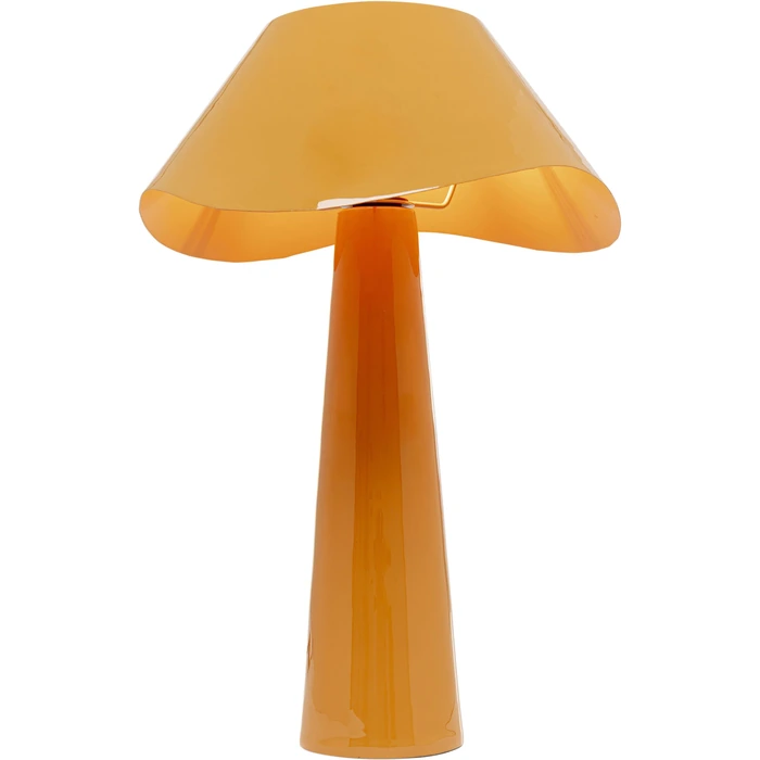Bordslampa Cloudy Round Orange 49cm