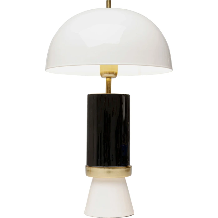 Bordslampa Josy Jill svart/vit 51 cm
