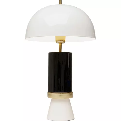 Bordslampa Josy Jill svart/vit 51 cm