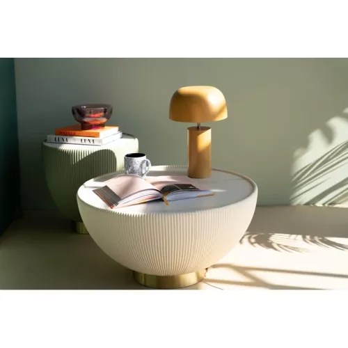 Bordslampa Kupol – Curry, 38 cm