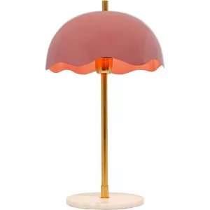 Bordslampa Lily rosa 50 cm