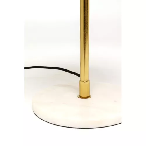 Bordslampa Lily orange med marmorfot 50 cm