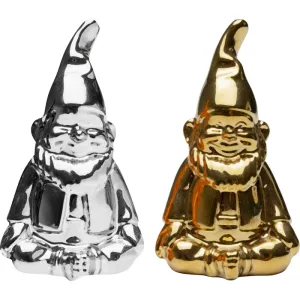 Salt och Pepparset – Tomtar Silver/Guld (2/Set)