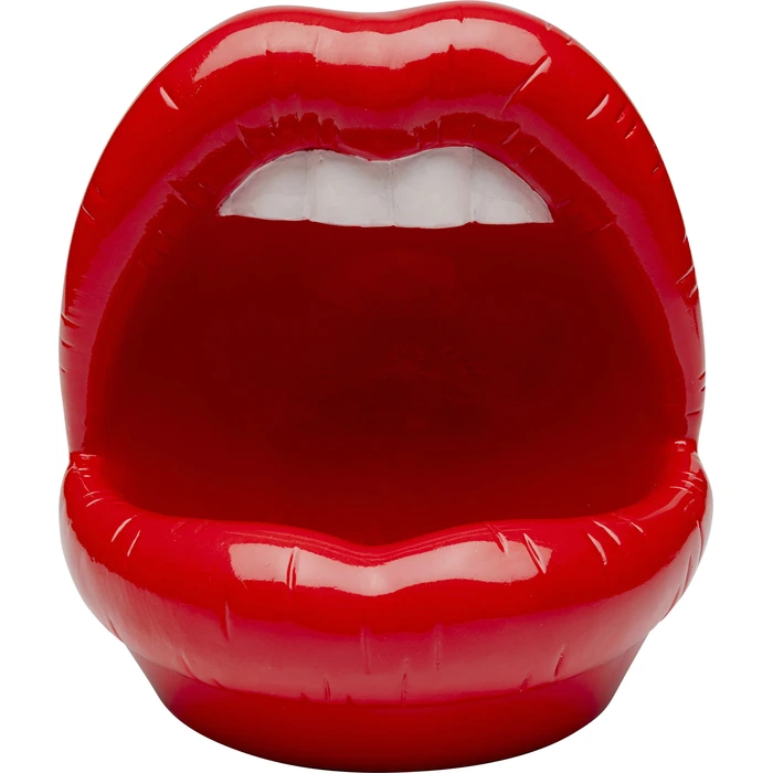 Dekorationsfigur Lips röd 21 cm