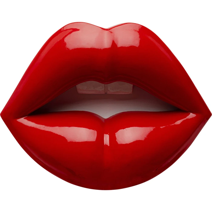 Väggobjekt Lips 30 cm röd