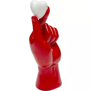 Dekorfigur Holding Heart 26 cm