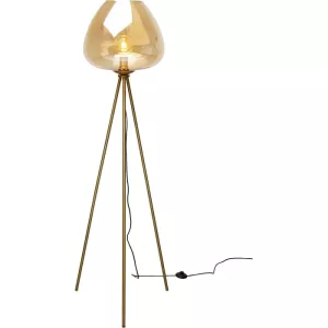 Golvlampa Klot – Amber, 146 cm