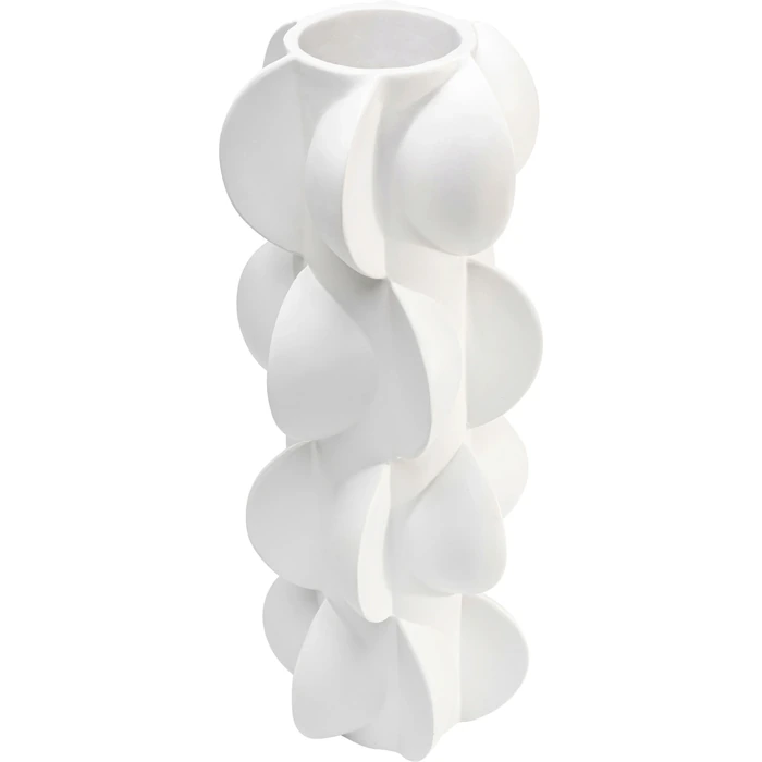Vas Viento vit, 35 cm