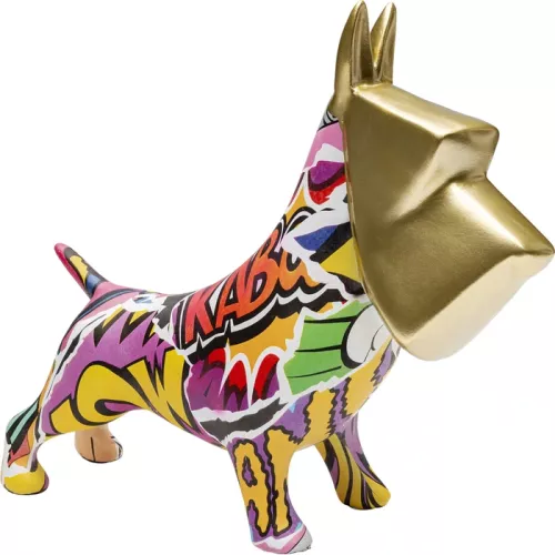 Spargris Graffiti Pixel Dog 26 cm