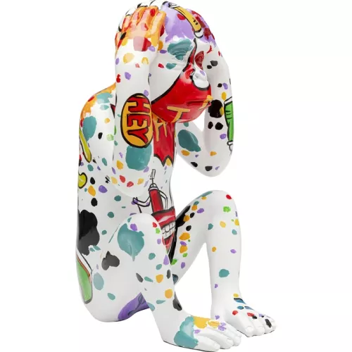 Dekorationsfigur Graffiti Monkey, 40 cm