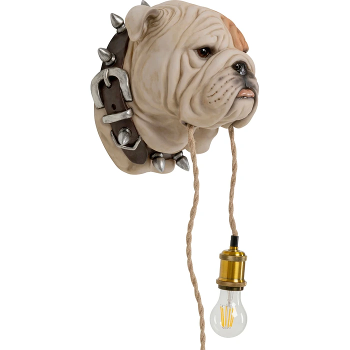 Vägglampa Animal Dog Bulldog