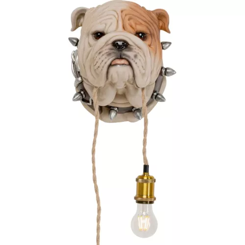 Vägglampa Animal Dog Bulldog