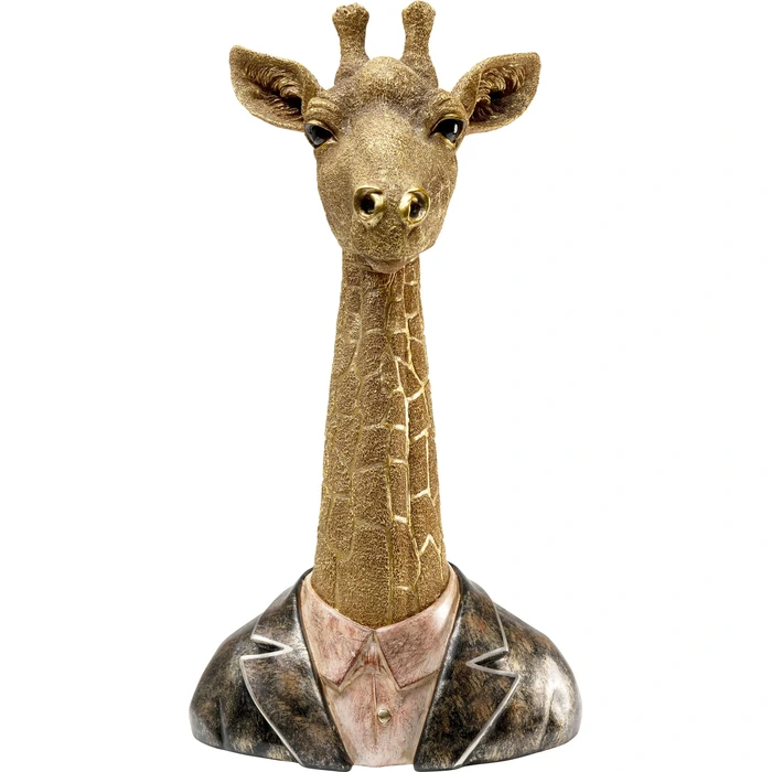 Dekorationsfigur Mister Giraffe guld, 50 cm
