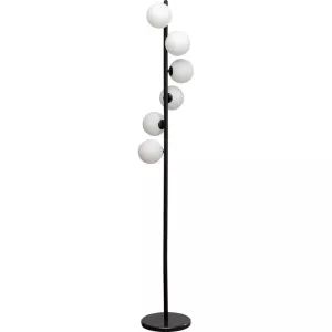 Golvlampa LED Scala Balls svart, 160 cm