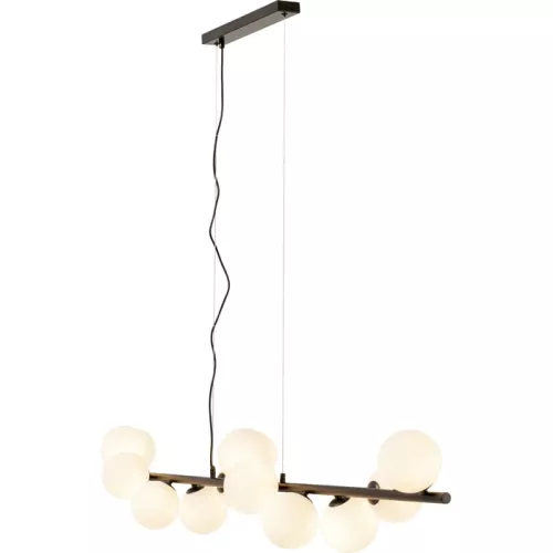 Pendellampa Scala Balls svart 150 cm