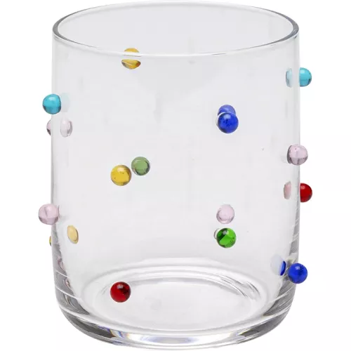 Dricksglas Party Dots, 4-pack