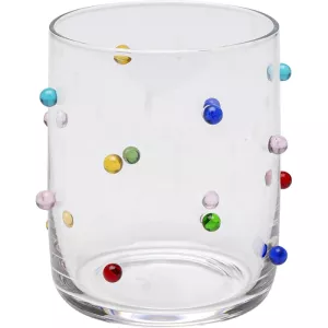 Dricksglas Party Dots, 4-pack