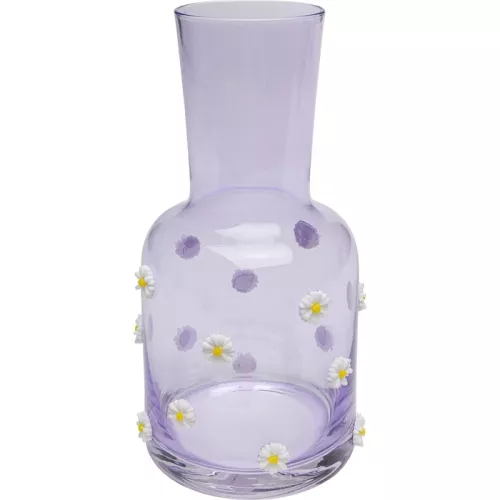 Karaff Party Flowers lila 19 cm