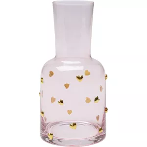 Karaff Party Hearts rosa guld 19 cm