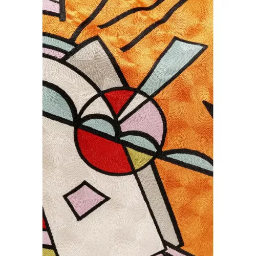 Kudde Art Line Orange 50x50cm