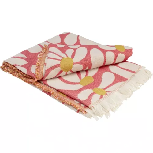 Pläd Roséblom – 170x130 cm