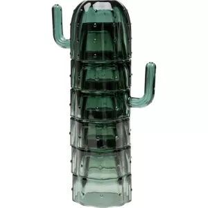 Dricksglas Cactus kaktus grön 6-pack