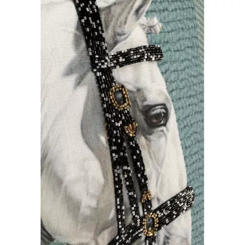 Kudde Show Horse Head 45x45cm