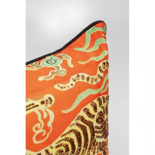 Kudde Tiger Love Röd 45x45cm