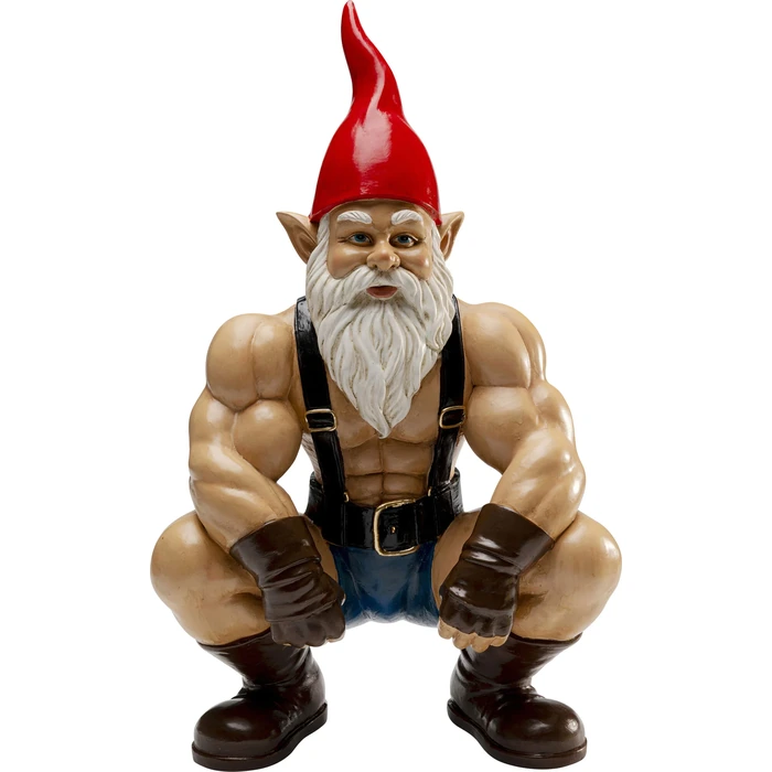 Dekorationsfigur Gnome Muscle 48 cm