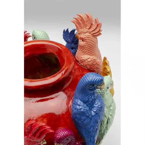 Vas Birds Gossip flerfärgad