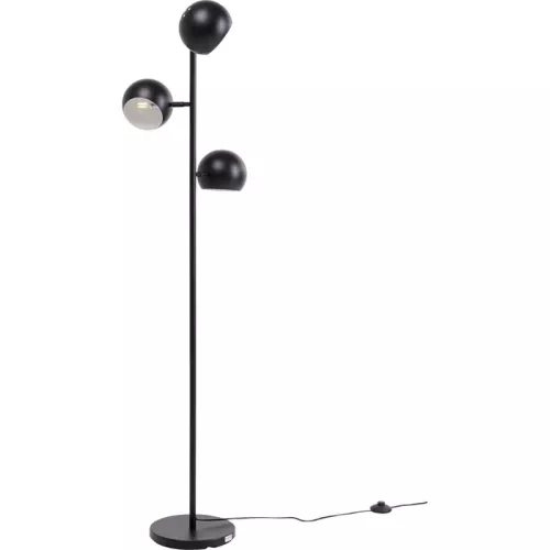 Golvlampa Trio – Svart, 151 cm