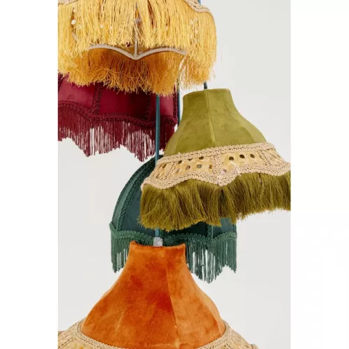 Pendel Saloon Fringes – Taklampa 5 Skärmar