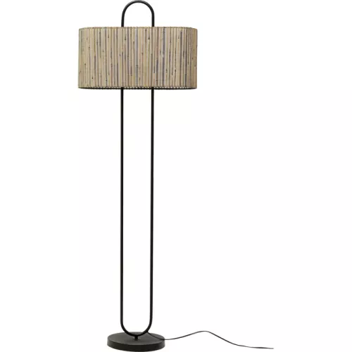 Golvlampa Philadelphia svart 152 cm