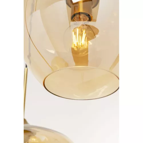 Taklampa Sfera – Amber, Ø45 cm